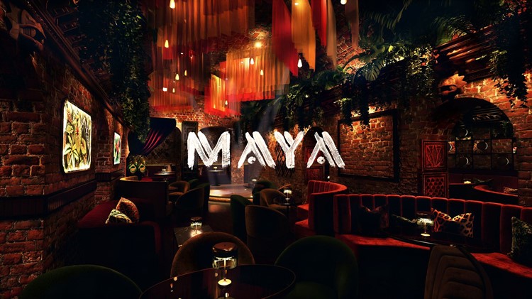 Maya London nightclub interior